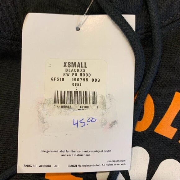 Champion Women's Steffi Lynn Resolve To Evolve Cotton Hoodie SZ XS NWT - Picture 8 of 13